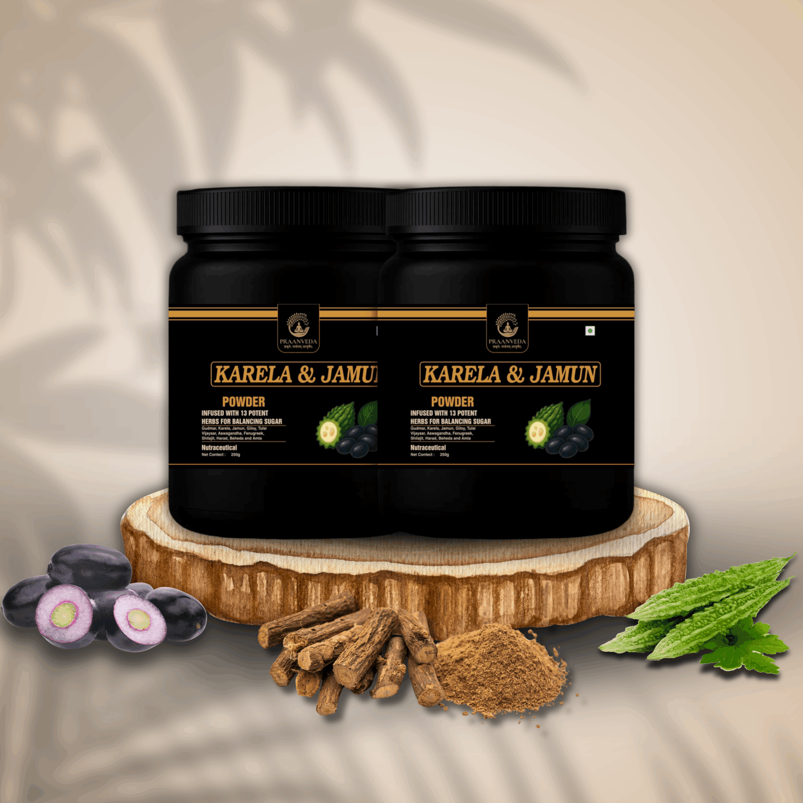 Gurmar Karela Jamun ( Combo Of 2 )